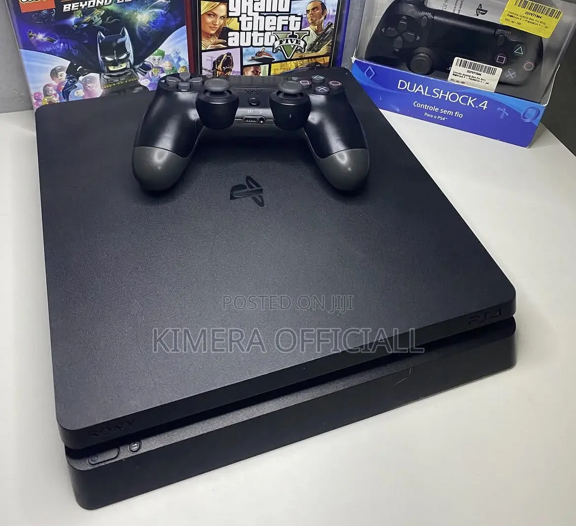 PS4 Slim With 12 Games, 2pads. The Real Deal, No 'Ekiwani'.