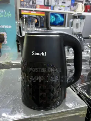 Saachi Electric Percolator/Kettle 2.5l Black.