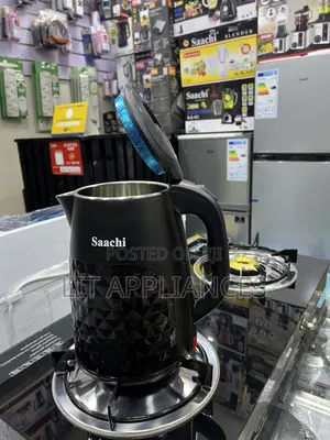 Saachi Electric Percolator/Kettle 2.5l Black.