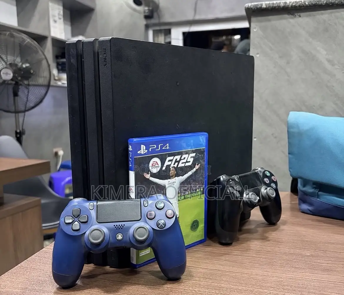 PS4 Pro With 12 Games, 2pads. Smoother Than a New Tarmac Road.