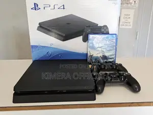 PS4 Slim With 12 Games, 2pads. Better Than a Fake Promisor.