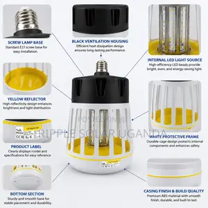 LED Mosquito Killer Lamp Indoor Outdoor UV Insect Trap Light