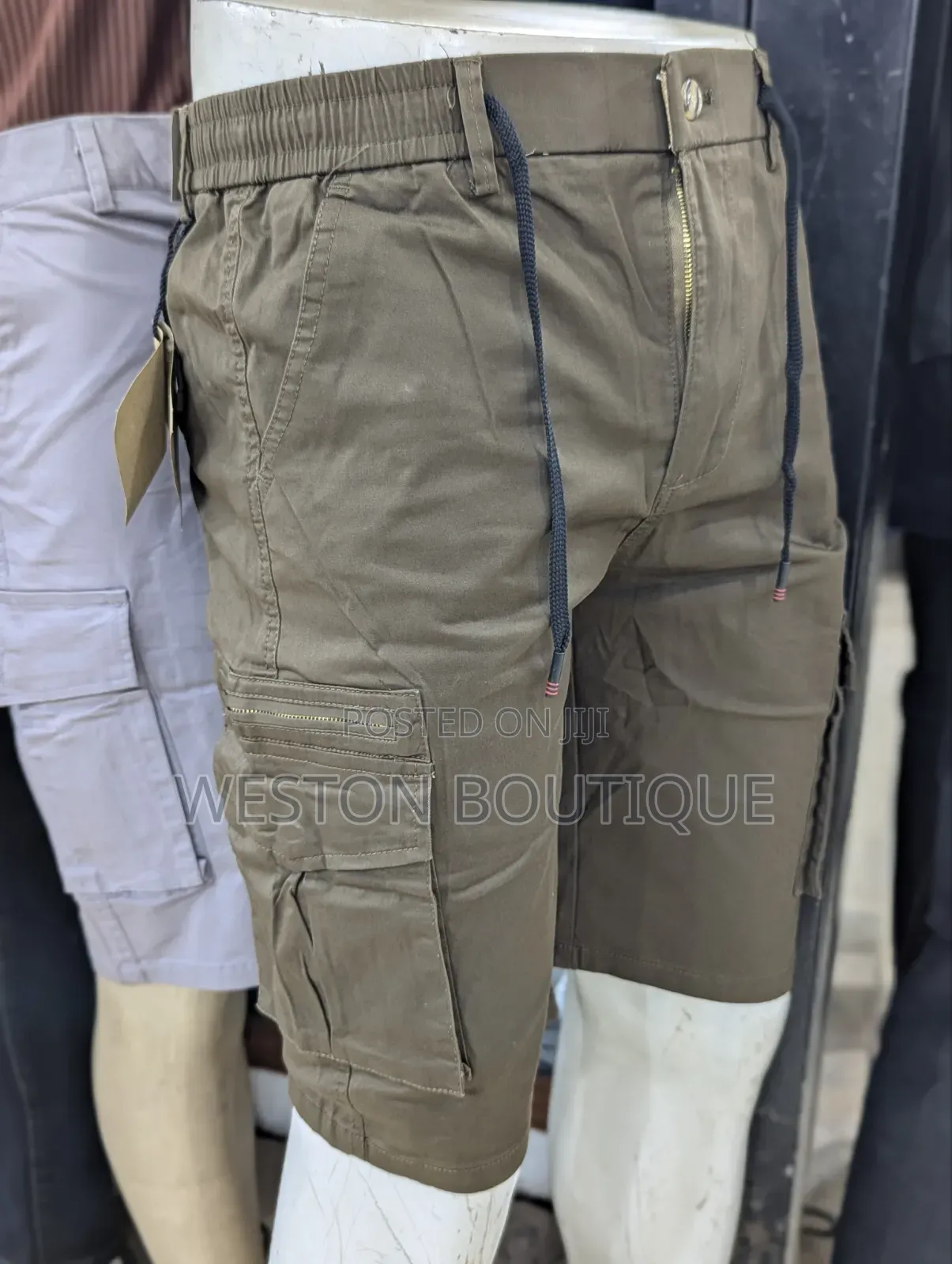 Coffee Brown Men's Original Cotton Cargo Pants
