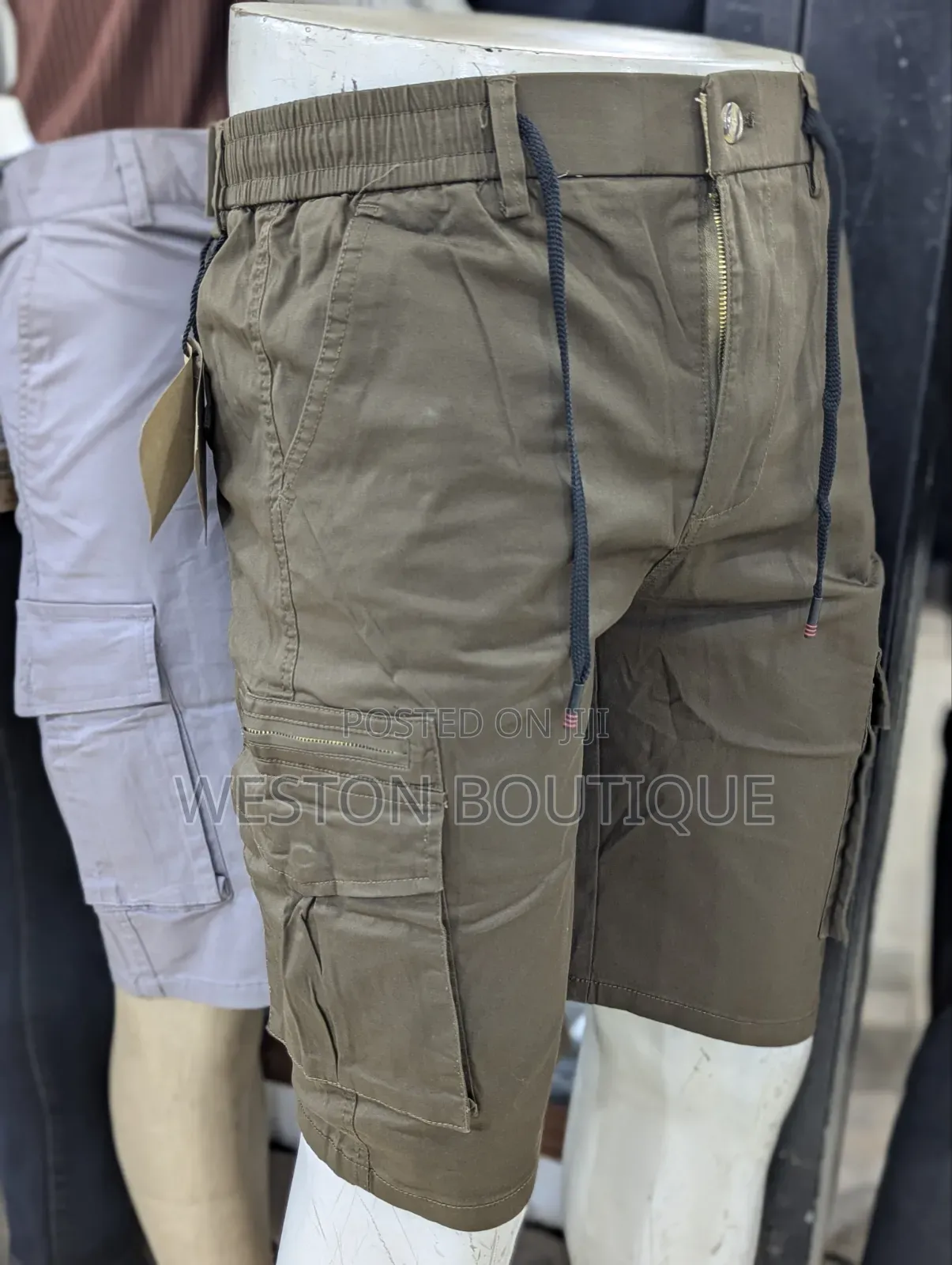 Coffee Brown Men's Original Cotton Cargo Pants