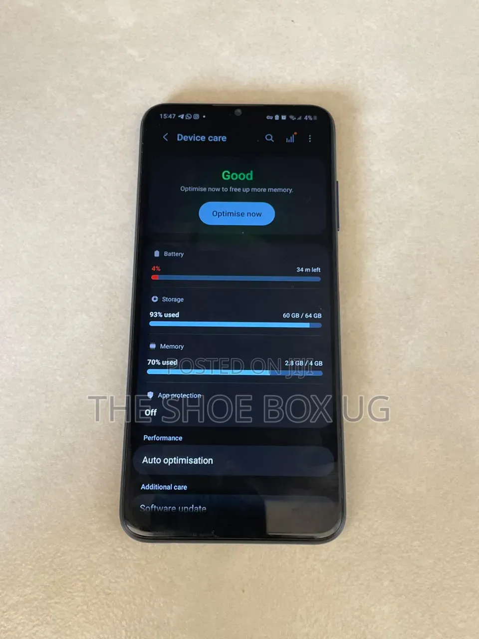 Samsung Galaxy A03s 64 GB Blue