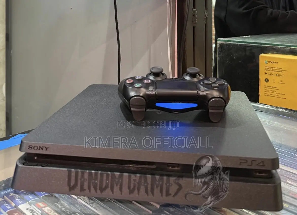 PS4 Slim With 12 Games, 2pads. The Best Therapy in the Town.