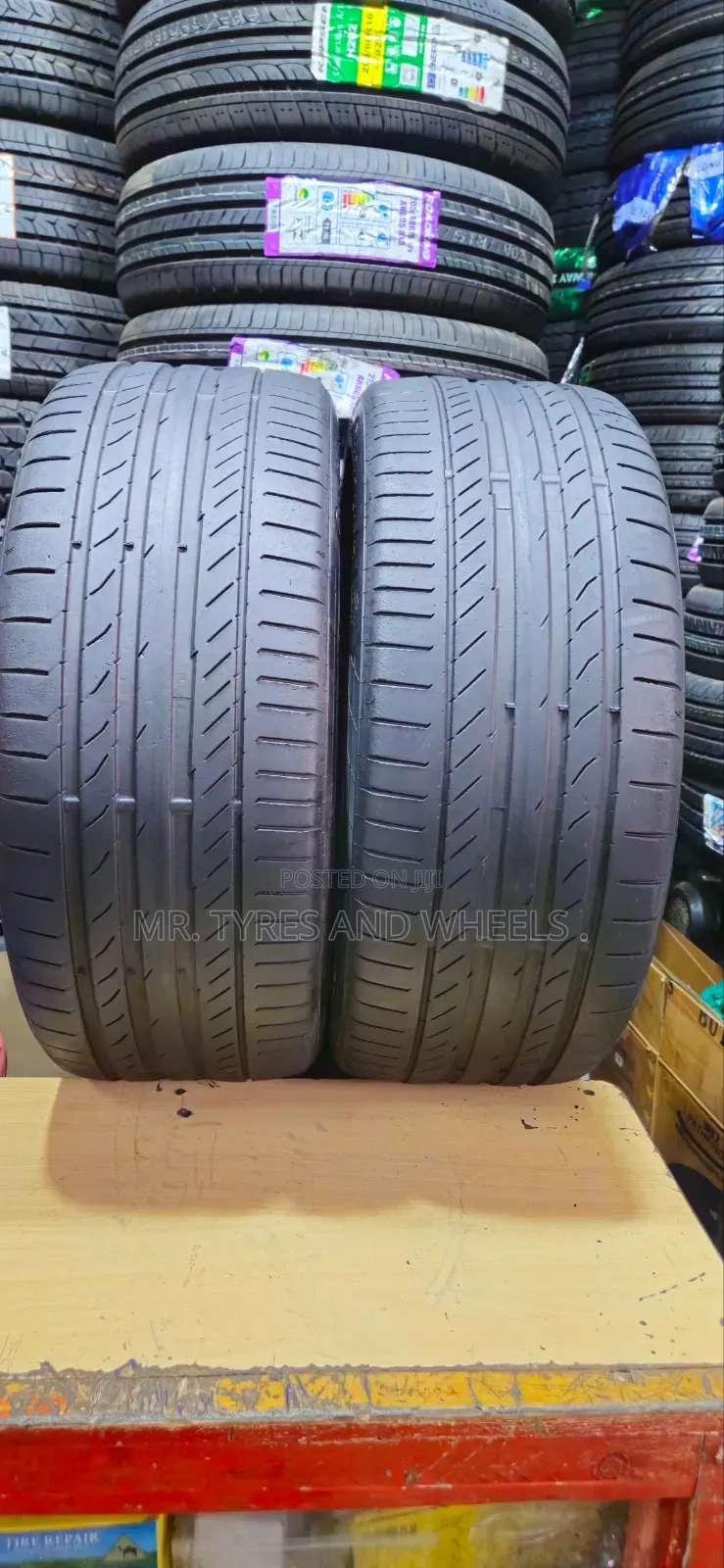 275 35 R20 Continental Tires Let the Goodness of the Tires Be on You.