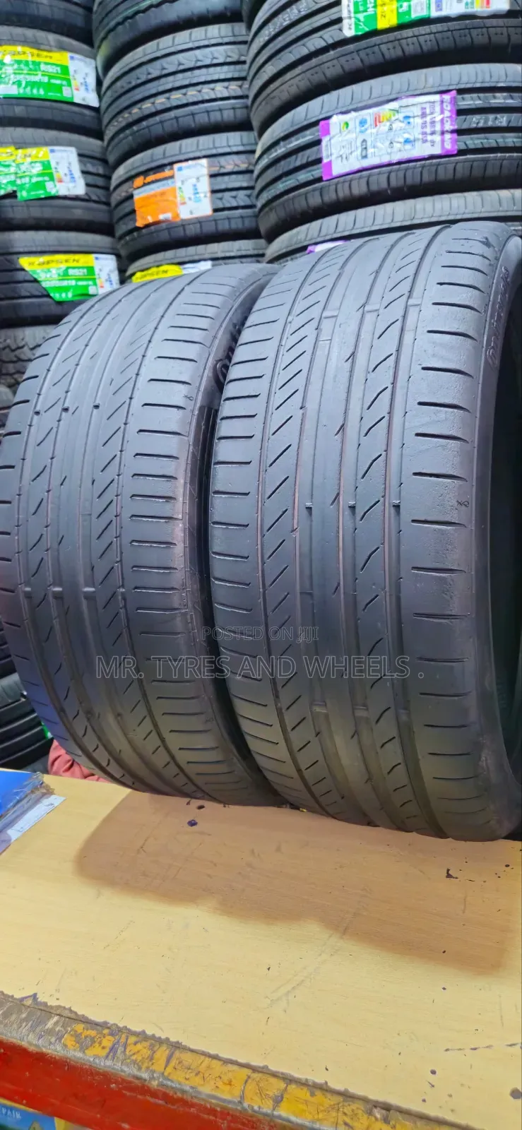275 35 R20 Continental Tires Let the Goodness of the Tires Be on You.
