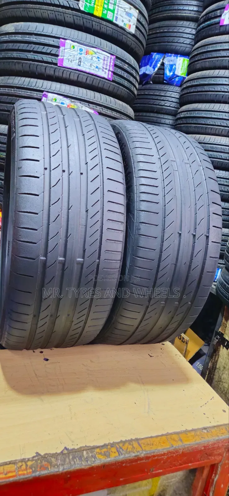 275 35 R20 Continental Tires Let the Goodness of the Tires Be on You.