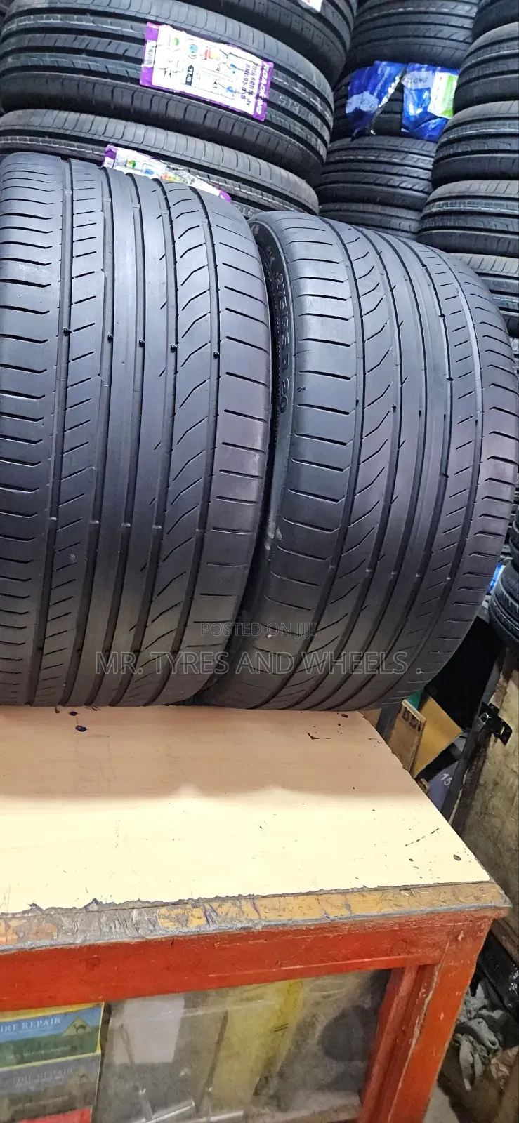 275 35 R20 Continental Tires Let the Goodness of the Tires Be on You.