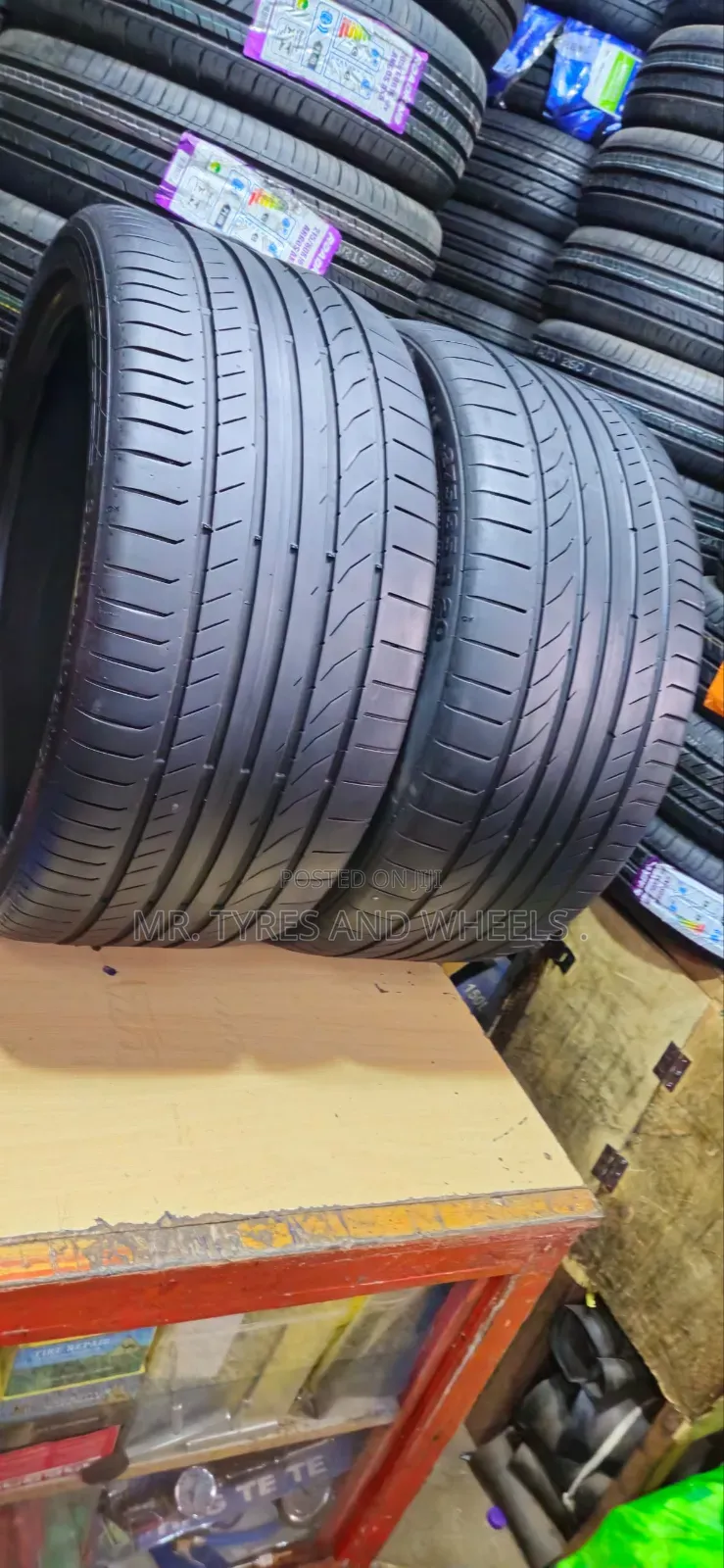 275 35 R20 Continental Tires Let the Goodness of the Tires Be on You.