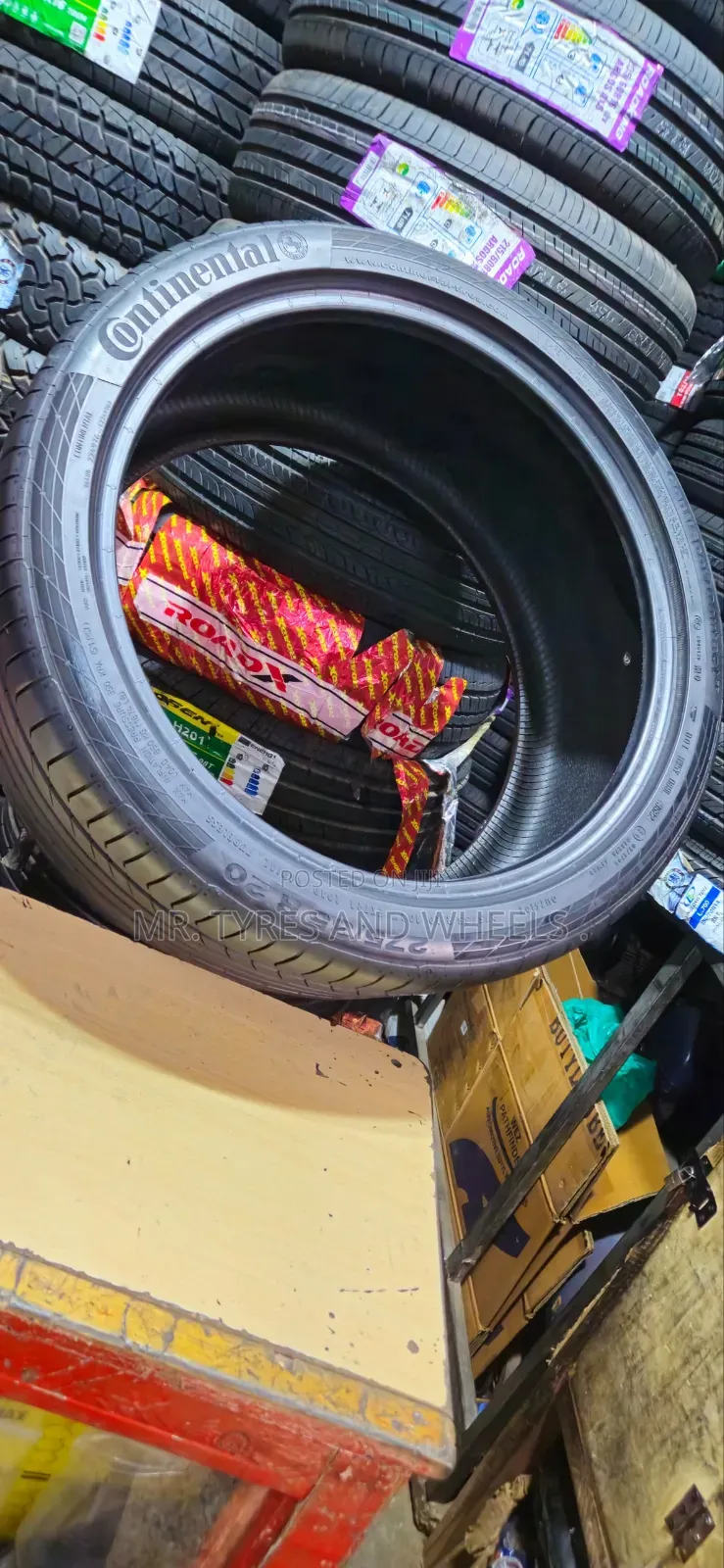 275 35 R20 Continental Tires Let the Goodness of the Tires Be on You.