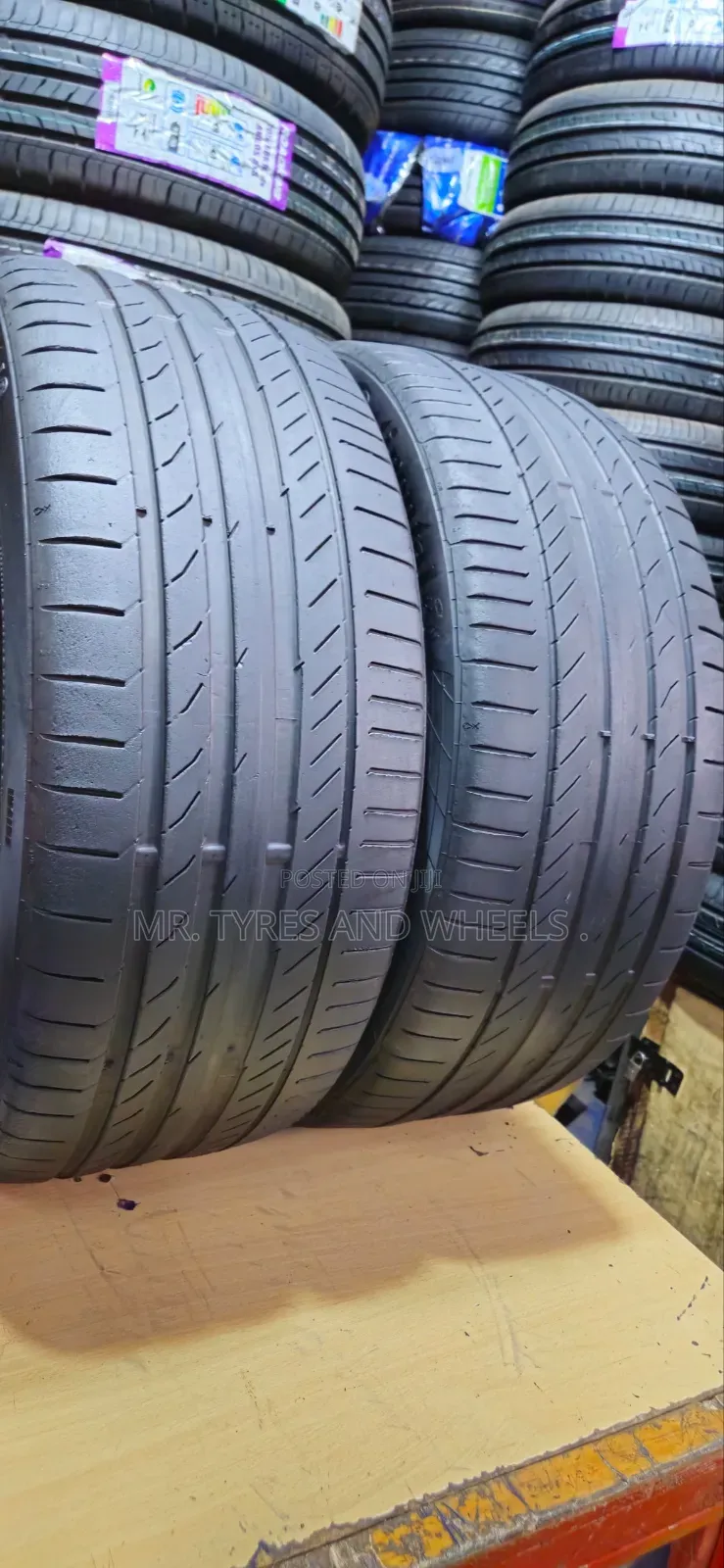 275 35 R20 Continental Tires Let the Goodness of the Tires Be on You.