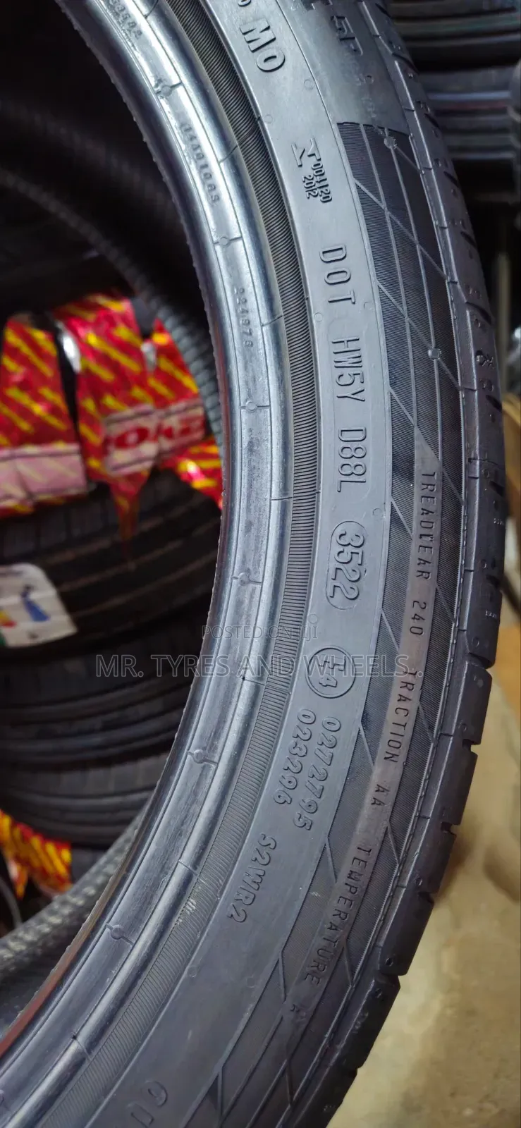 275 35 R20 Continental Tires Let the Goodness of the Tires Be on You.