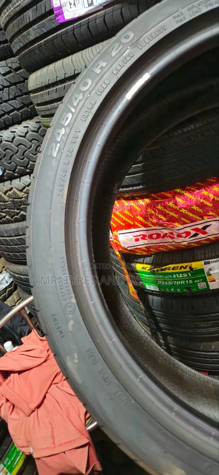 275 35 R20 Continental Tires Let the Goodness of the Tires Be on You.