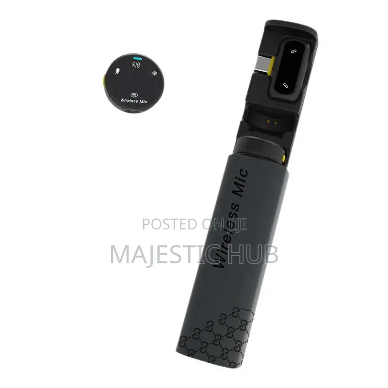 J10 Wireless Lavalier Microphone – Mini AI Noise Reduction Lavalier