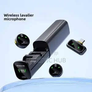 J10 Wireless Lavalier Microphone – Mini AI Noise Reduction Lavalier