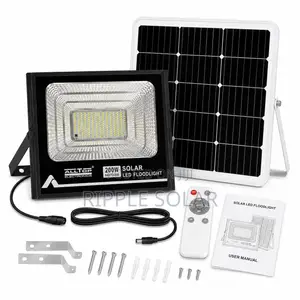 200W Solar Flood Light Waterproof Outdoor Security LED Lamp