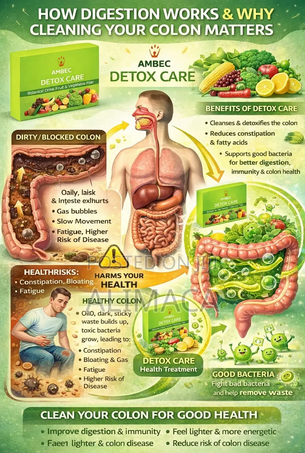 Detox Beverages Powder Weight Loss Supplement Health Food