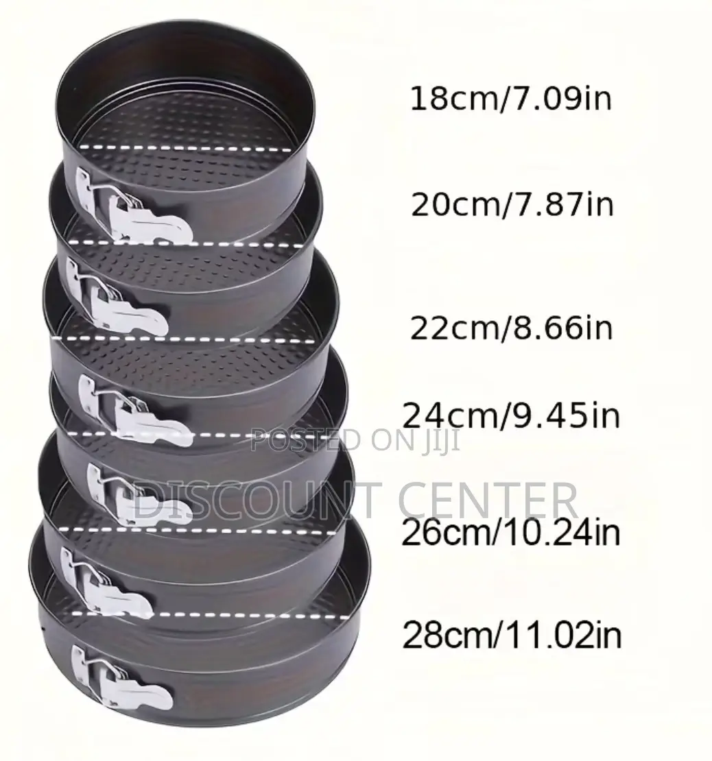Round Baking Pans 6 Pieces