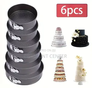 Round Baking Pans 6 Pieces