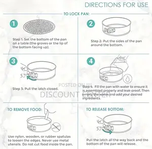 Round Baking Pans 6 Pieces