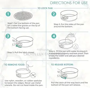 Round Baking Pans 6 Pieces