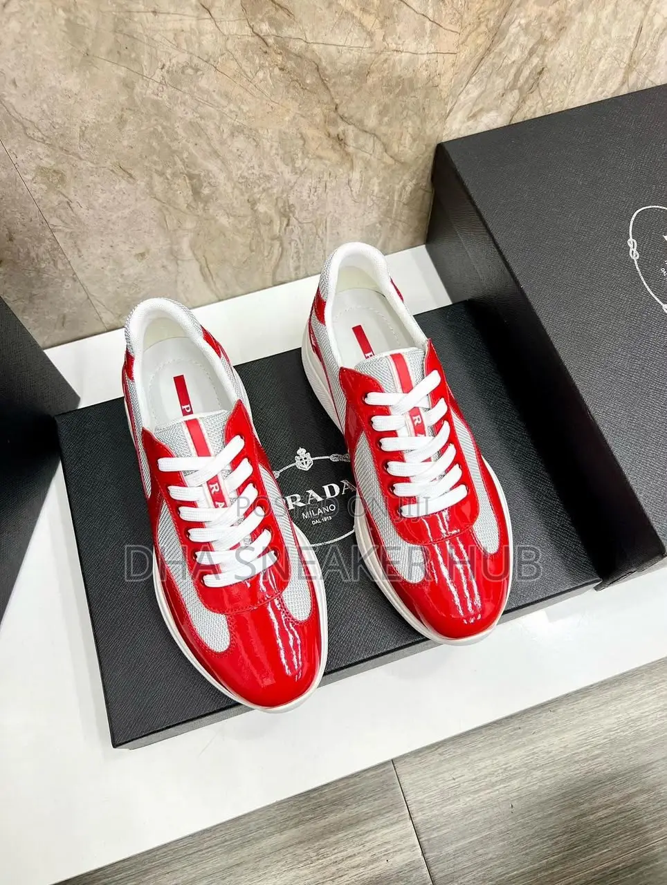 Prada Luxury Fashion Sneakers