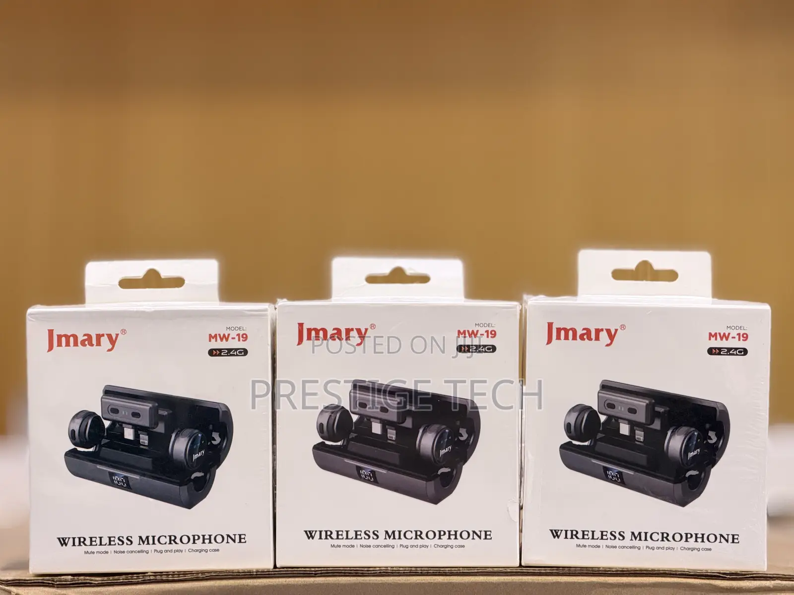 Jmary MW-19 Wireless Microphone 2in1 Dual Mic (Type-C Lightning)