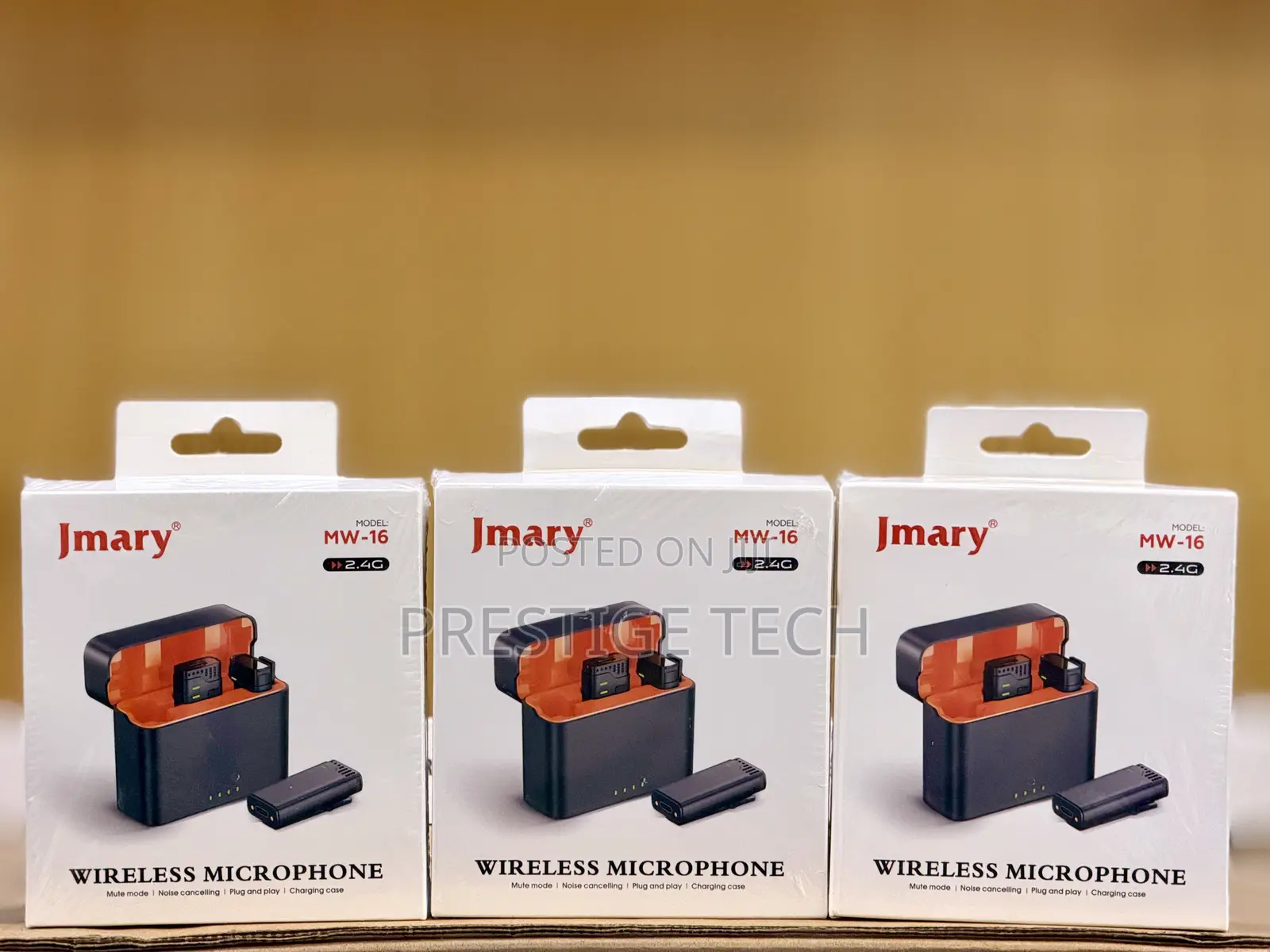 Jmary MW-16 Wireless Microphone for Mobile Camera Portable Lapel Mic