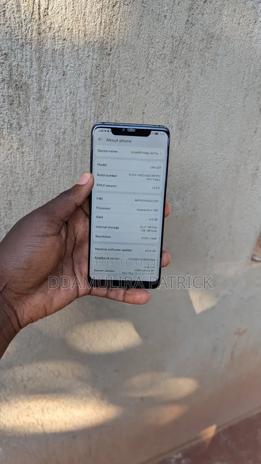 Huawei Mate 20 Pro 128 GB Black