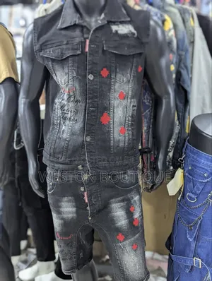 Signature Jean Beach Wear Two Piece for Men