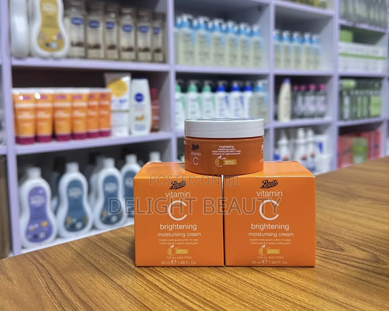 Boots Vitamin C Brightening Moisturising Cream