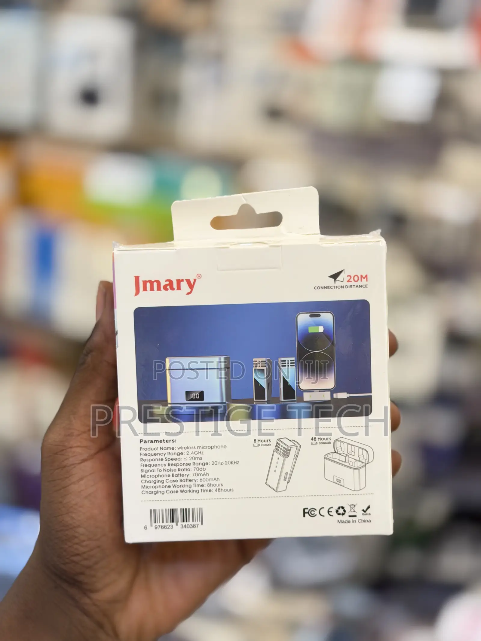 Jmary MW-15 Dual Lavalier Microphone for Android Type-C Devices 48 HRS