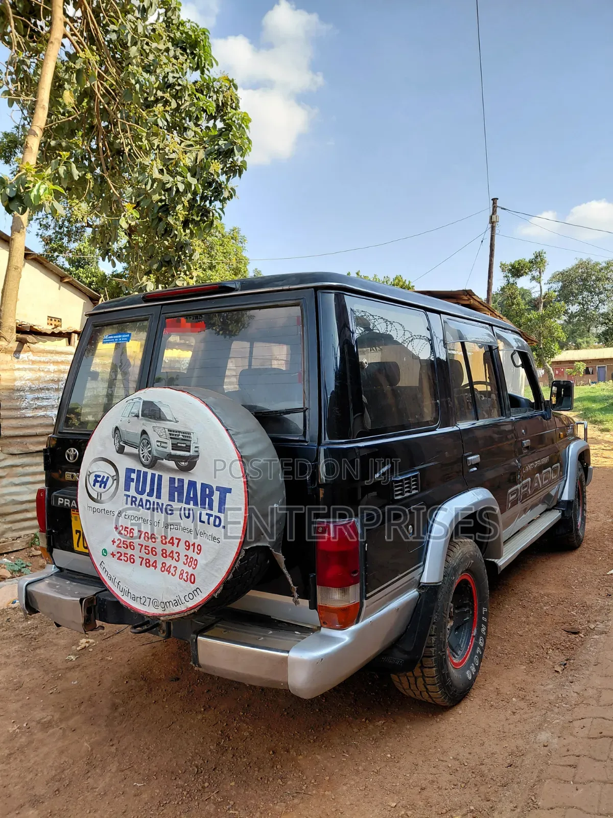 Toyota Land Cruiser Prado 1997 Black