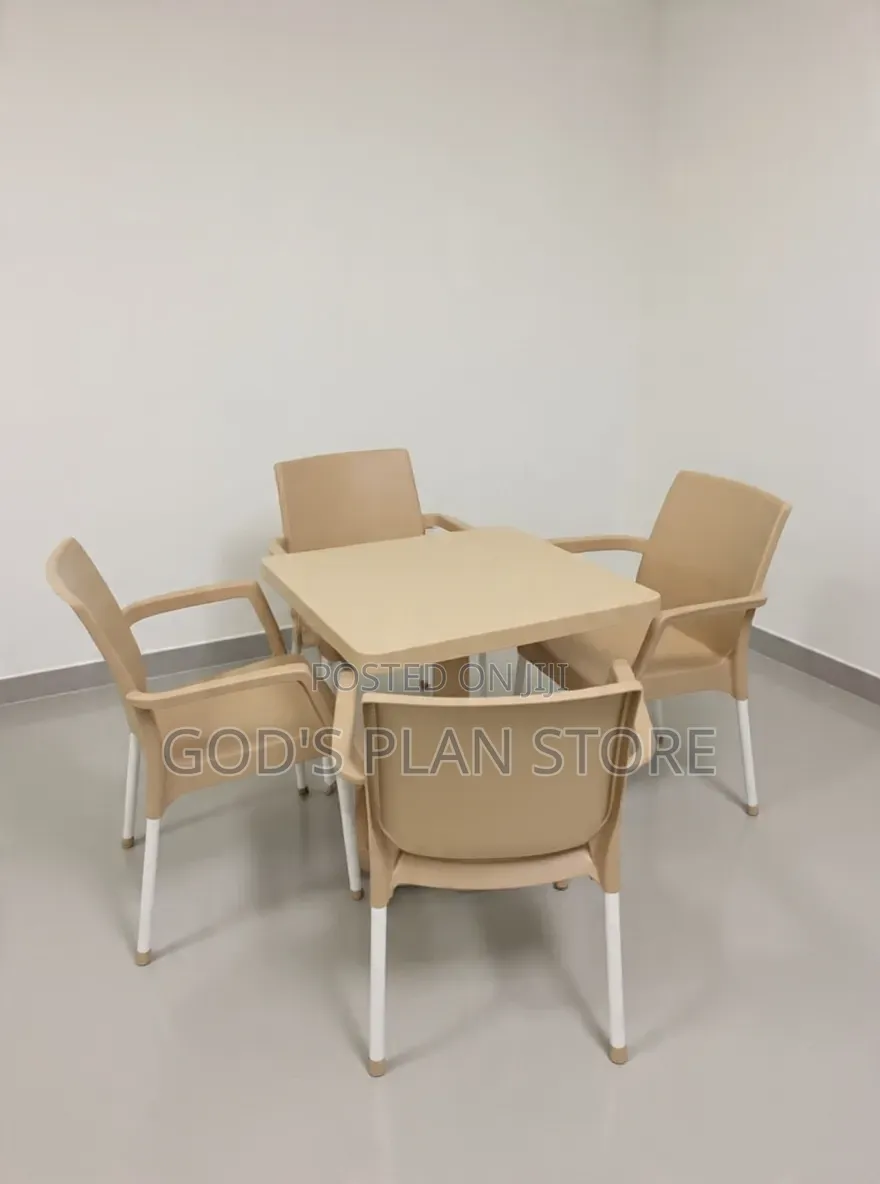 Full Set Plastic Outdoor Table and Chairs Plastic Table and Chairs