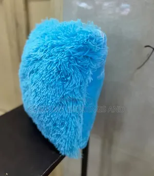 Fluffy Cushions Blue