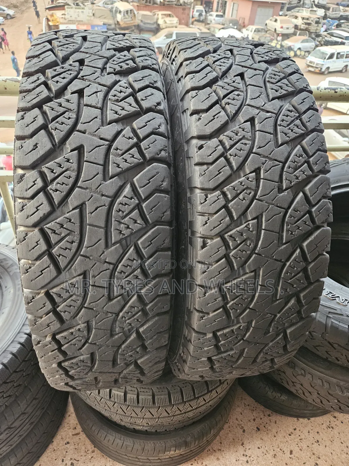 235 75 R15 in Kingboss Type Used but Almost New Tires 2pises Available