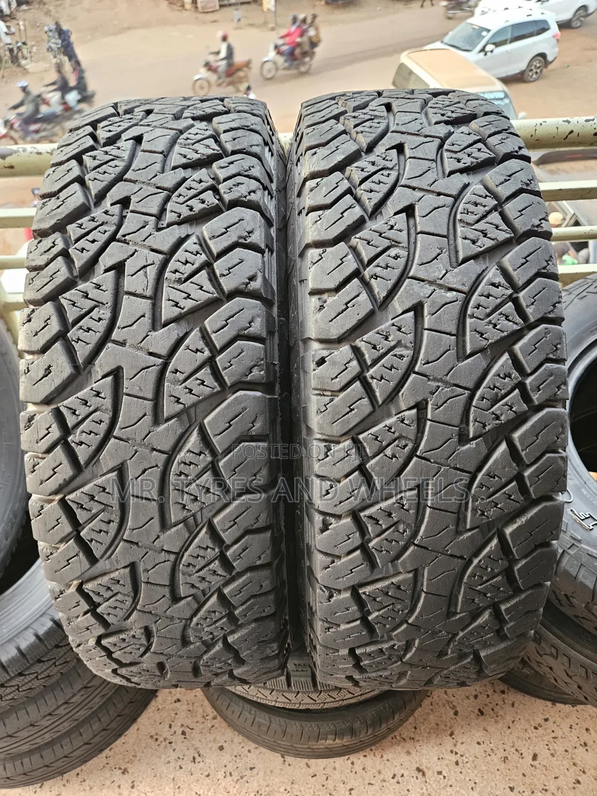 235 75 R15 in Kingboss Type Used but Almost New Tires 2pises Available