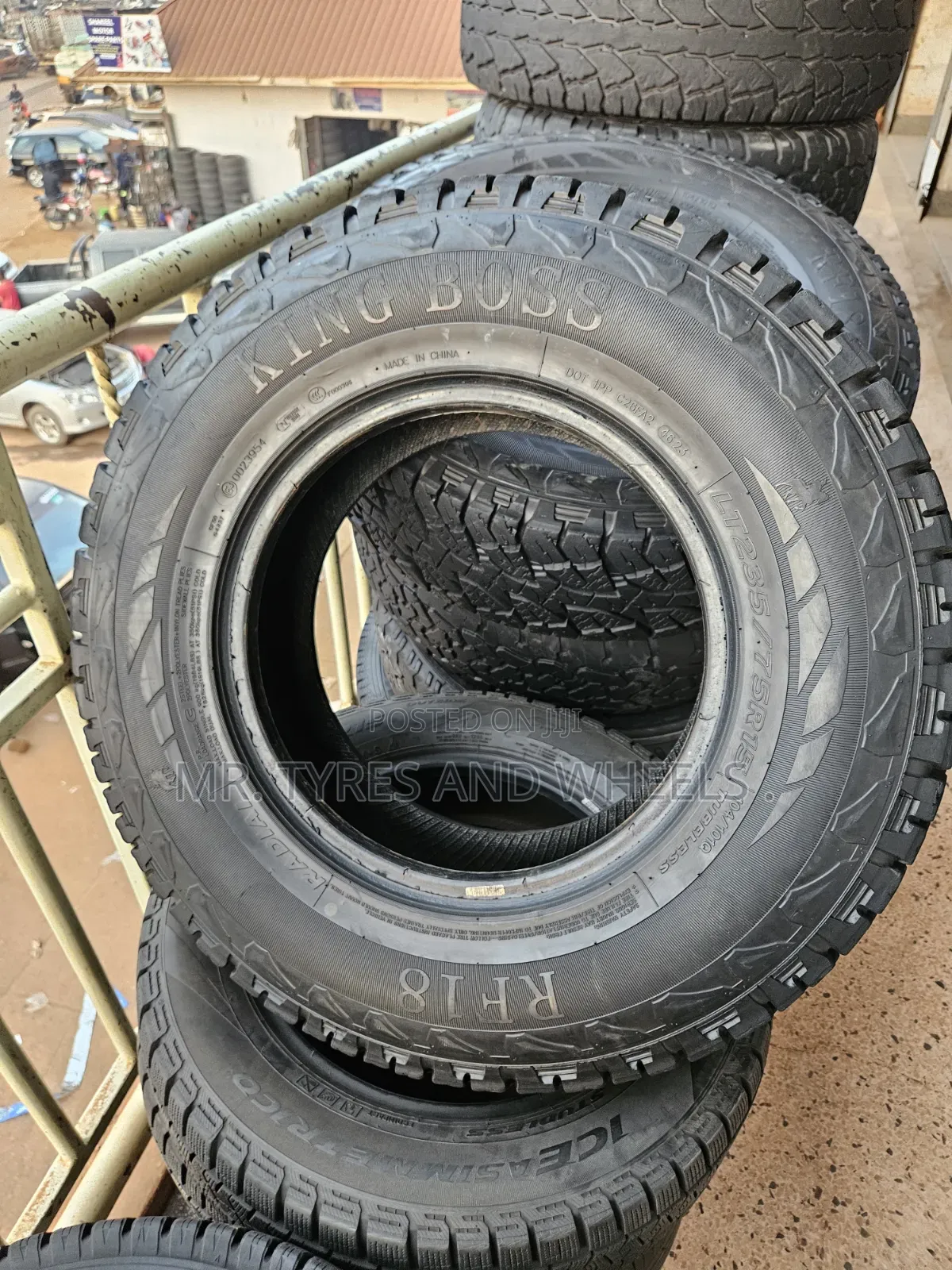 235 75 R15 in Kingboss Type Used but Almost New Tires 2pises Available