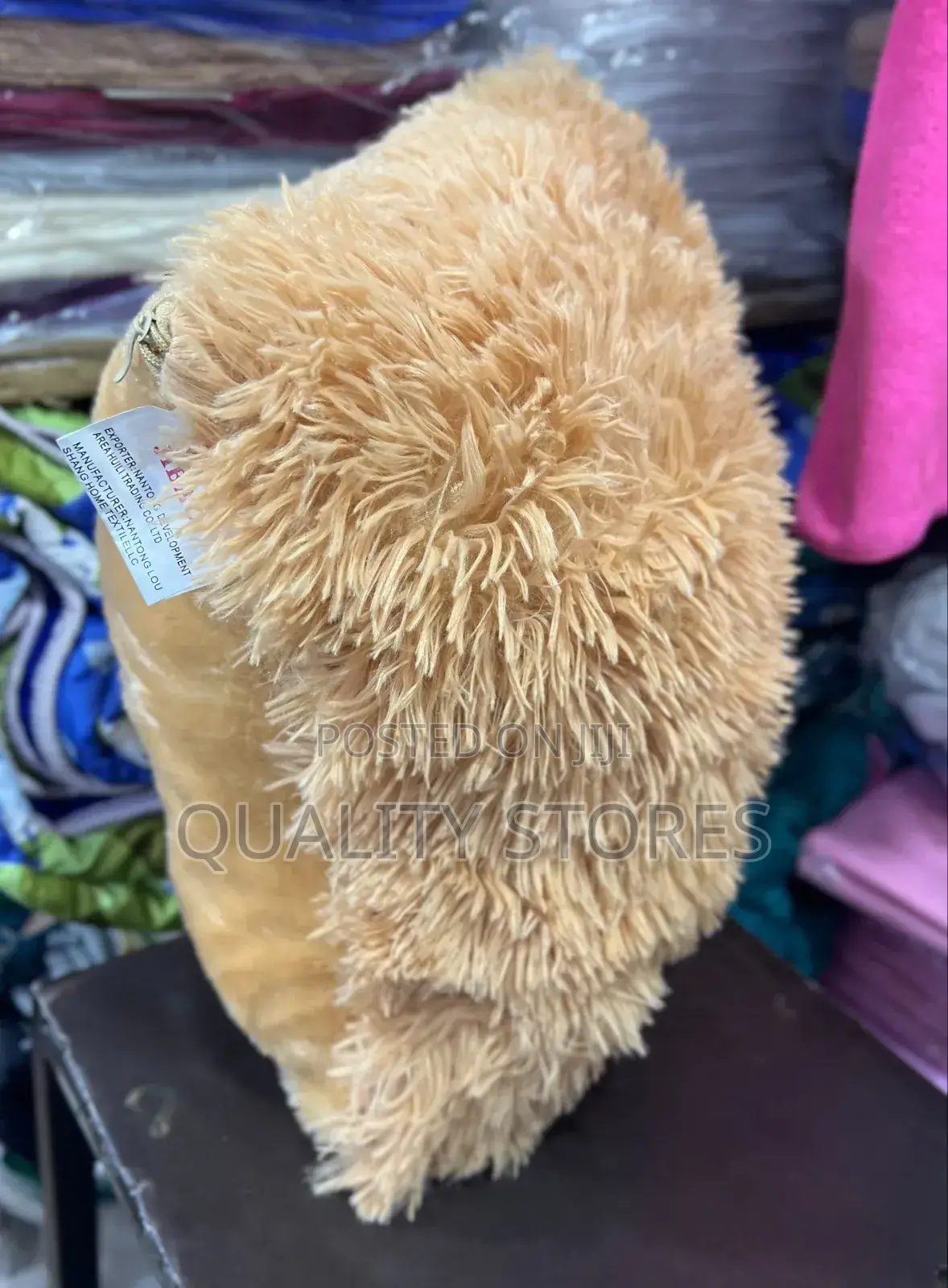 Fluffy Cushions Brown