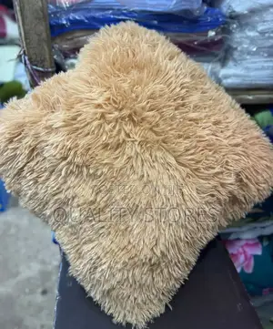 Fluffy Cushions Brown