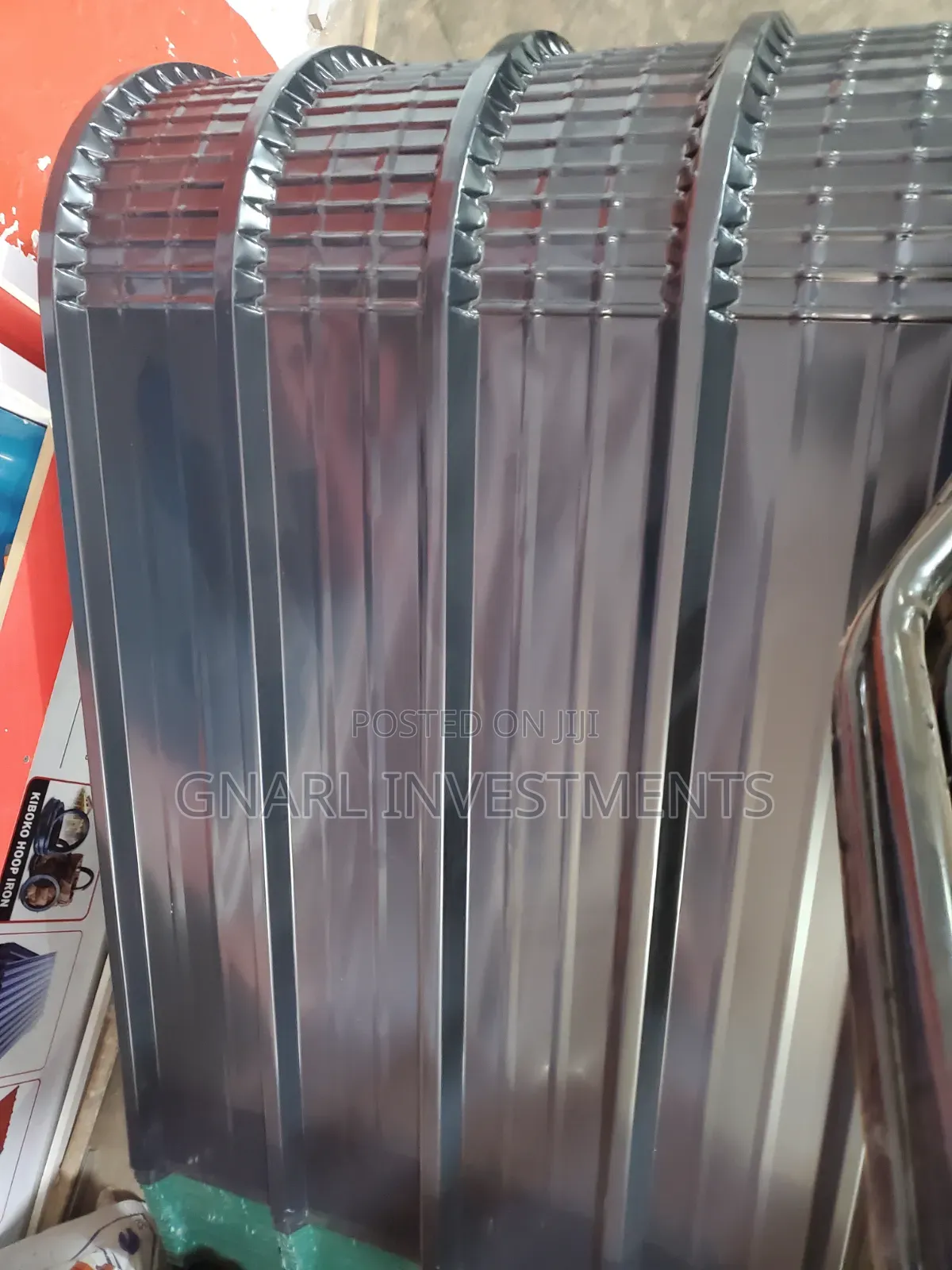 Bullnose Sheet / Shade Roof in Black, Red, Blue, Green Harvest Gold