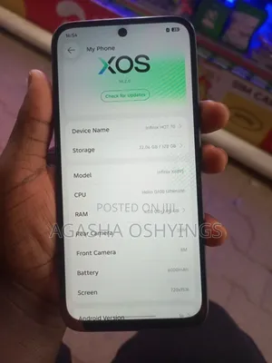 New Infinix Hot 70 128 GB Black