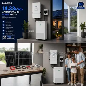 Dyness 14.33kWh Complete Solar Kit With 12 X 580W Panels