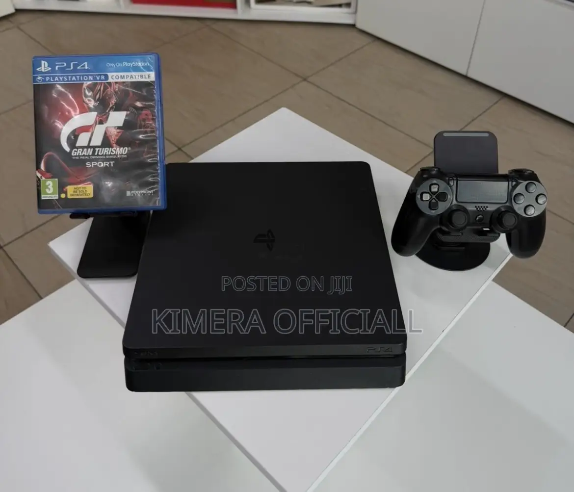 PS4 Slim With 12 Games, 2pads. Better Than a Rainy Night.