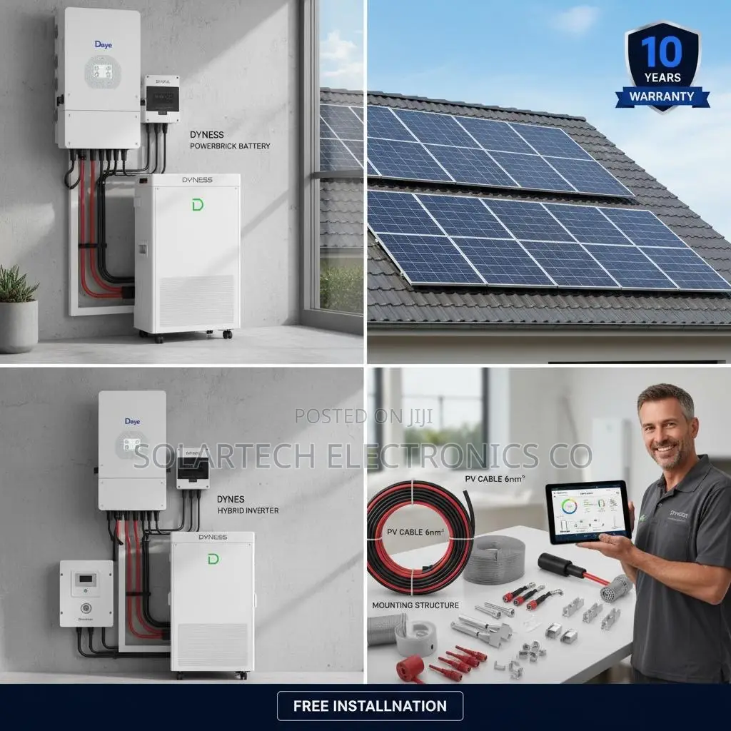 Complete 8kW Deye Inverter With Dyness 14.33kWh Energy Storag