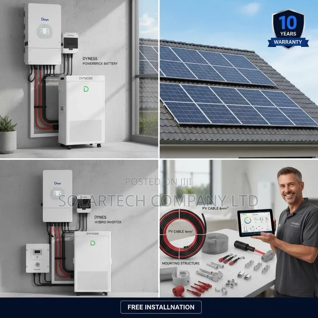 Complete 8kW Deye Inverter With Dyness 14.33kWh Energy Storag