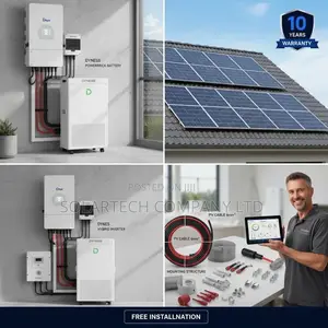 Complete 8kW Deye Inverter With Dyness 14.33kWh Energy Storag