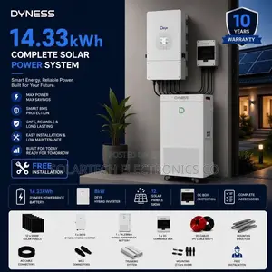 8kW Hybrid Solar Solution With 14.33kWh Long Life Lithium Battery